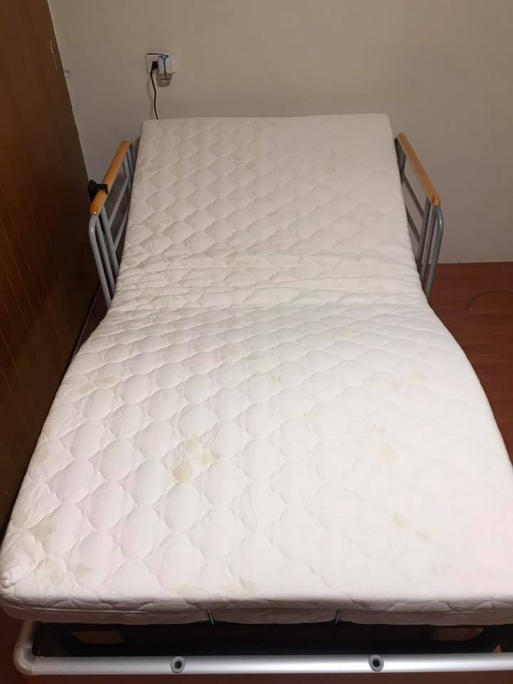 希望能藉助電動床輔助，減輕腰部負擔。